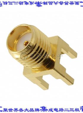 132134-11 同轴连接器SMA插孔母形插口焊接50欧姆通孔