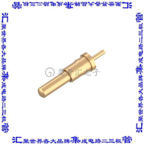 0906-4 接插件连接器CONTACT SPRING LOADED T/H GOLD W