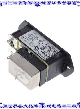 1-6609130-1 电源接入连接器3POS插座公插片模块IEC320-C14面板安