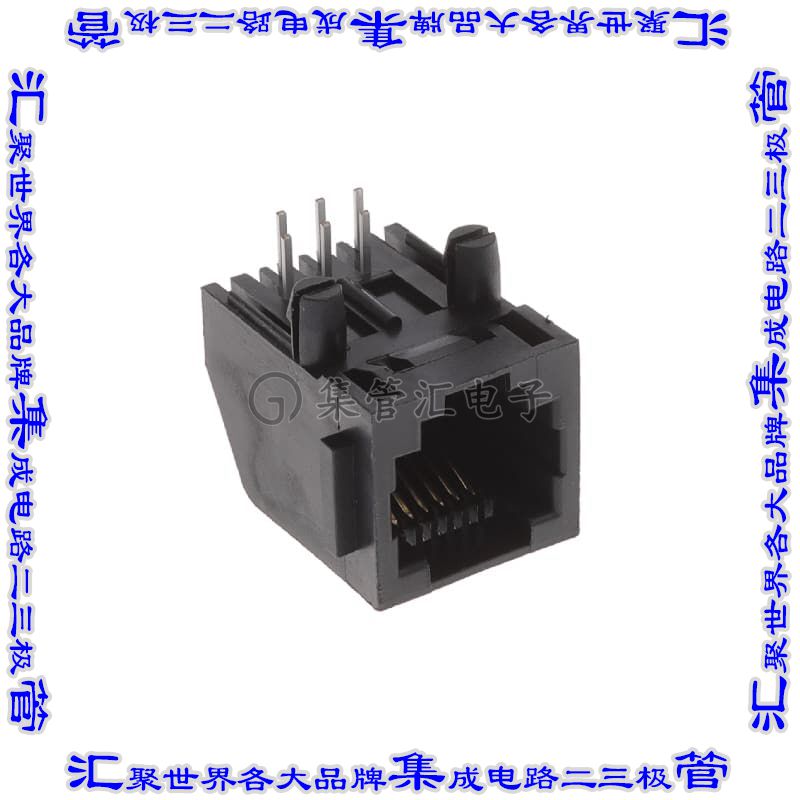 MTJ-660X1 接插件连接器MODULAR JACK 6P6C
