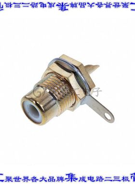 BPJR03AUX 接插件连接器CONN RCA JACK MONO 3.2MM PNL MT