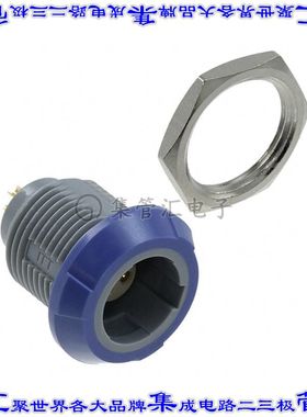 PLB4G620003 圆形连接器3POS插座母插口焊杯镀金面板安装