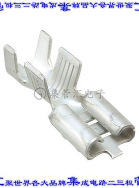 1-160301-6 快速连接器端子母头6.35mm压接10-11AWG