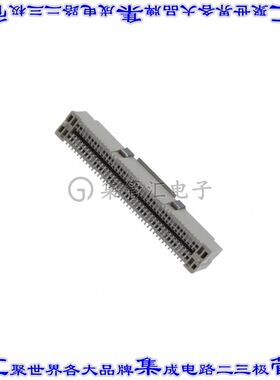 61083-084409LF 板对板连接器80POS插头中央触点带2排0.8mm表贴SM