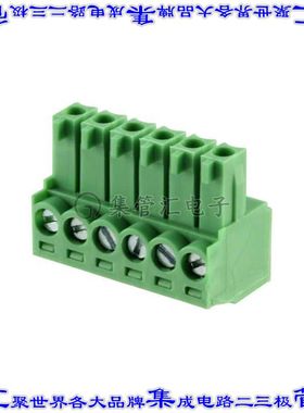 OSTTJ0611530 端子块连接器6POS插头母插口3.5mm自由悬挂