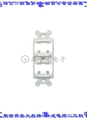 CF1064BLY 接插件连接器FRAME, TYPE 106, 4 PORT, BLACK