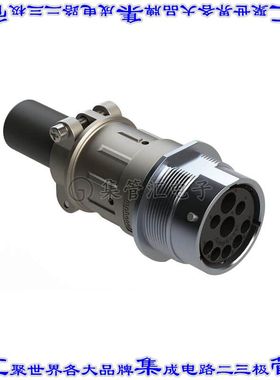 AHDBM04-24-91PR16-059 圆形连接器9POS插座外壳用于公插针黑色面