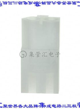 770424-1 矩形连接器外壳2POS插座6.3mm天然色自由悬挂