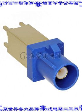 RF55-25C-T-00-50-G-SH 同轴连接器SMB插头公引脚焊接50欧姆通孔