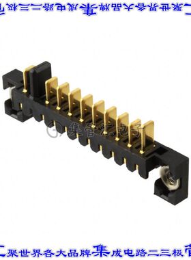 1123684-7 接插件连接器CONN HDR 10POS 2.50MM R/A SLDR