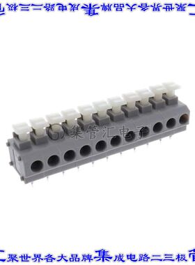 691411710011B 线对板连接器11POS接线端子5mm通孔水平带板