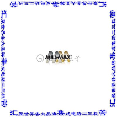 811-22-002-30-050101 弹簧式连接器2POS活塞型2.54mm表面贴装镀