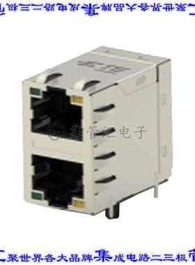 5-2337995-1 接插件连接器CONN JACK 2PORT 100 BASE-T PCB