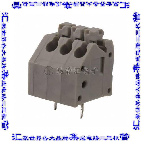 EB59A-03-A 线对板连接器3POS接线端子3.5mm通孔水平带板