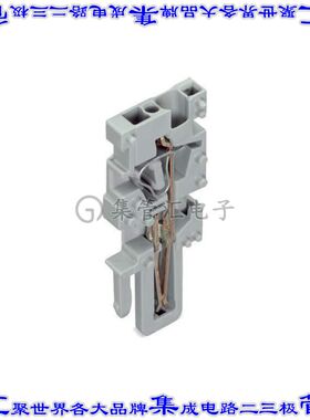 769-503 端子块连接器1POS插头母插口5mm灰色自由悬挂