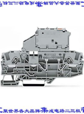 2006-1611/1000-867 端子块连接器2POS断连7.5mm灰色8-20AWG