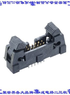 M50-3550642 针座连接器12POS接头2排1.27mm公形插针通孔直针镀金