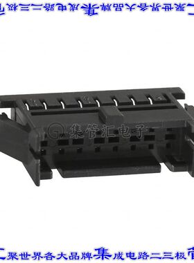 DF11-16DEP-2C 矩形连接器外壳16POS插头2排2mm公形引脚黑色面板