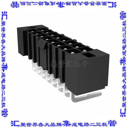 IPBT-108-H1-T-D-RA-GP 针座连接器16POS接头2排4.2mm公形插针通