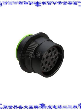 AHDP04-24-16SN-SRA 圆形连接器16POS插座外壳用于母插口黑色面板