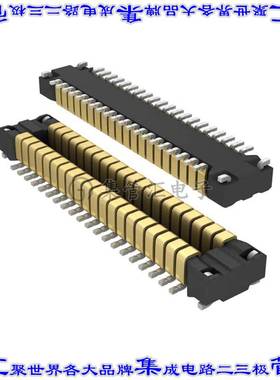 AXT640124 板对板连接器40POS接头中央触点带2排0.4mm表贴SMD镀金