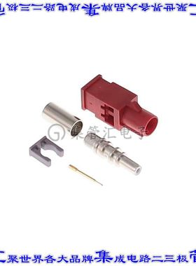 FK0MLG 同轴连接器SMB插头公引脚压接50欧姆自由悬挂