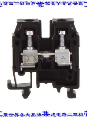 1035.4 端子块连接器2POS馈通式5.0mm黑色14-22AWG