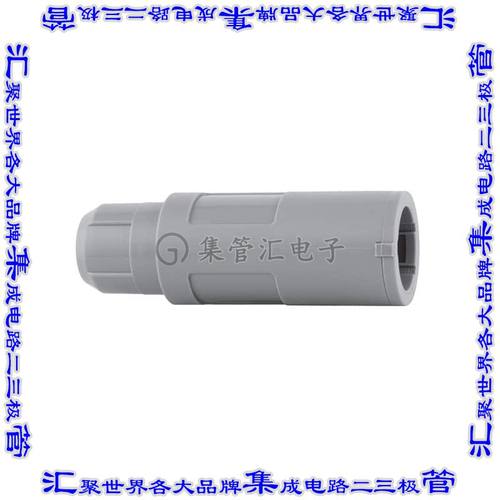 CRB.H02.GLL.C72G 圆形连接器2POS插座母插口焊杯镀金自由悬挂