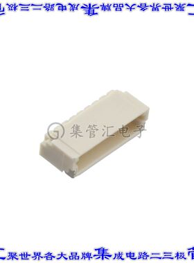 665108131822 针座连接器8POS接头1mm公形插针表贴SMD锡