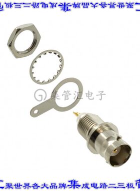 112426 同轴连接器BNC插孔母形插口焊杯50欧姆面板安装