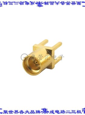 PCB.MMCXFSTJ.HT 同轴连接器MMCX插孔母形插口焊接50欧姆通孔