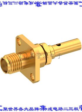 R125272000 同轴连接器SMA插孔母形插口压接焊接50欧姆面板安装
