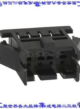 DF11-8DEP-2C 矩形连接器外壳8POS插头2排2mm公形引脚黑色面板安