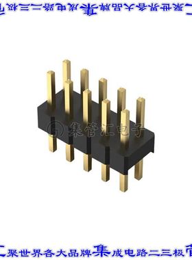 BF050-10-A-B-0400-0300-L-G 针座连接器10POS接头2排2mm公形插针