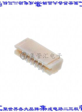 SM06B-XSRS-ETB 针座连接器6POS接头0.6mm外罩触点表贴SMD锡