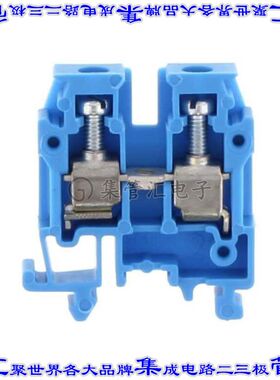 1035.5 端子块连接器2POS馈通式5.0mm蓝色14-22AWG