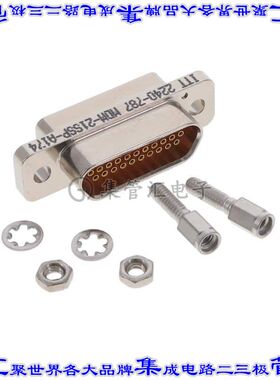 MDM-21SSP-A174 连接器21POS插座母插口2排D-TYPE型面板安装