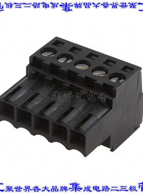 1614090000 端子块连接器5POS插头母插口3.5mm黑色自由悬挂