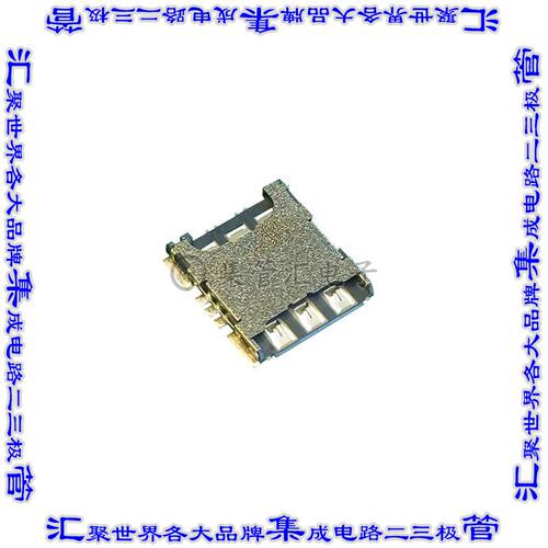 KP13C-6S-SF(800) 接插件连接器CONN NANO SIM CARD