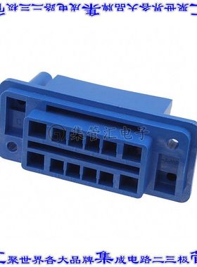 172061-1 接插件连接器CONN PLUG HSG DRAWER 12POS BLUE