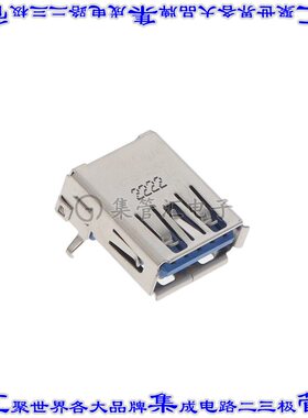 GSB3111315HR 连接器USB-A插座9POS USB 3.0通孔直角