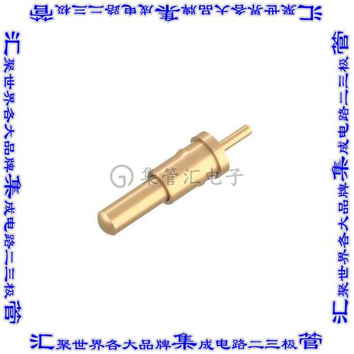 0906-3 接插件连接器CONTACT SPRING LOADED T/H GOLD W