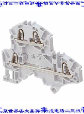 1SNK705210R0000 端子块连接器4POS馈通式2排5.2mm灰色12-26AWG