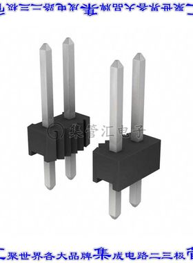 5-146254-8 针座连接器16POS分离式2排2.54mm公形插针通孔直针锡