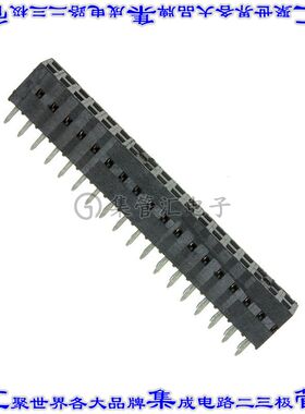 68683-318LF 针座连接器36POS插座2排2.54mm母形插口通孔直针镀金