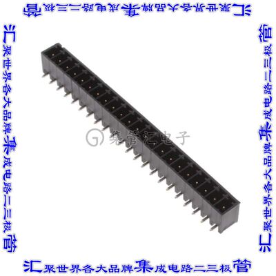2-2342076-2 端子块连接器22POS接头公引脚带罩3.5mm黑色90DEG通