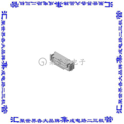 AX01R040HAYBR600 板对板连接器40POS插头外罩触点2排0.64mm表贴