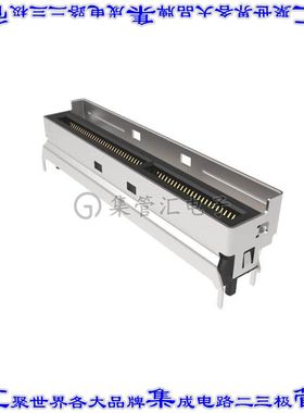 G42V14322HR 卡边缘连接器124POS母头2排0.6mm黑色镀金