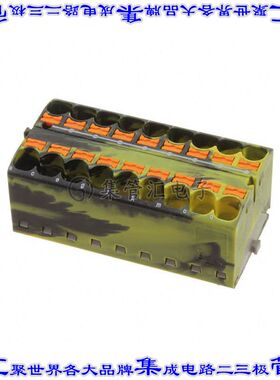 3273986 接线板专用连接器18POS中等55.4mm黑色黄色