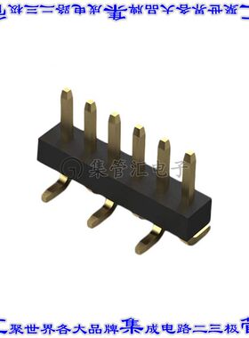 BC032-06-A-2-0200-0200-L-B 针座连接器6POS接头1mm公形插针表贴